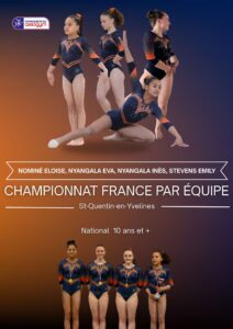Nos équipes qualifiées pour les Championnats de France