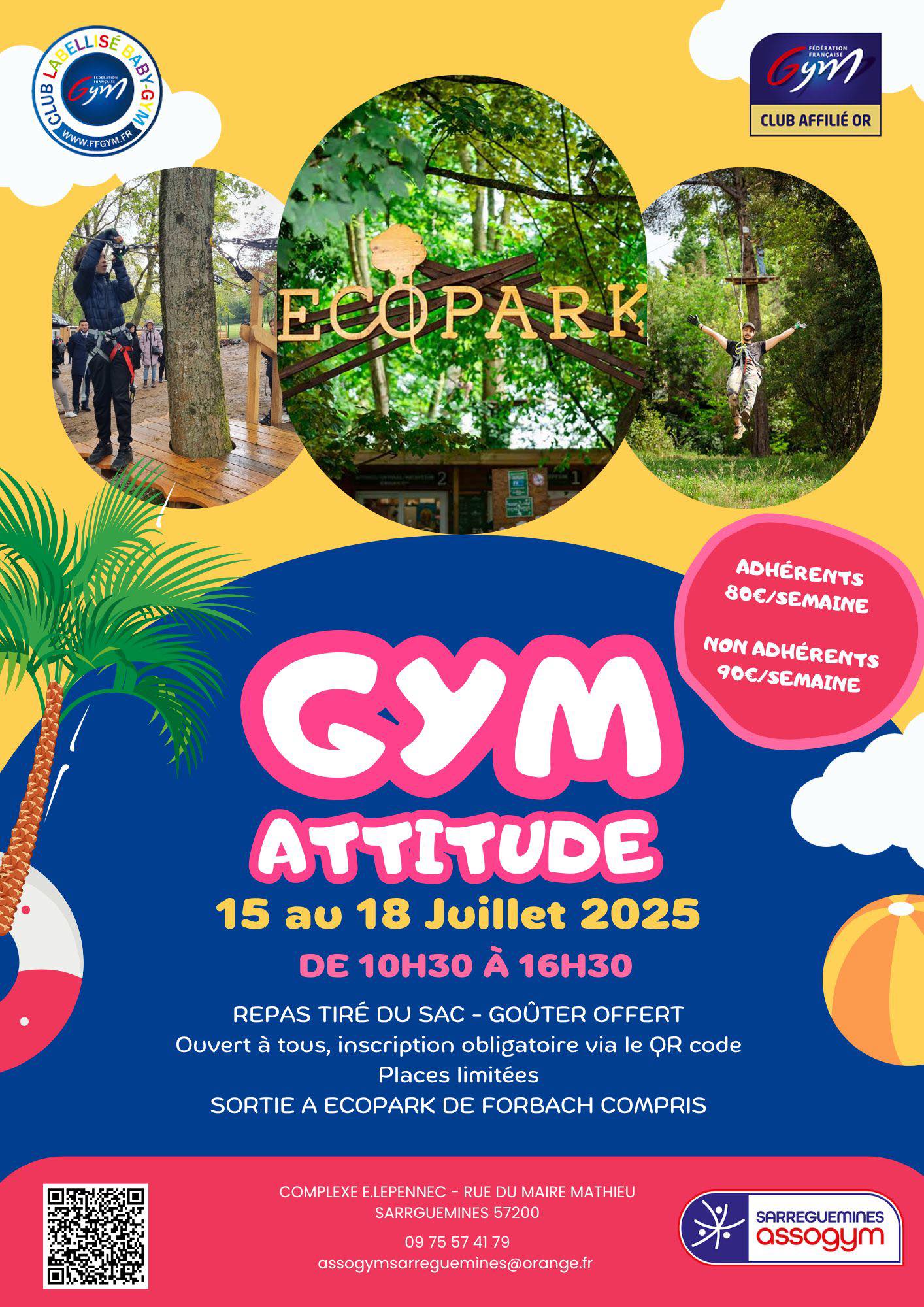 Gym Attitude 2ème semaine