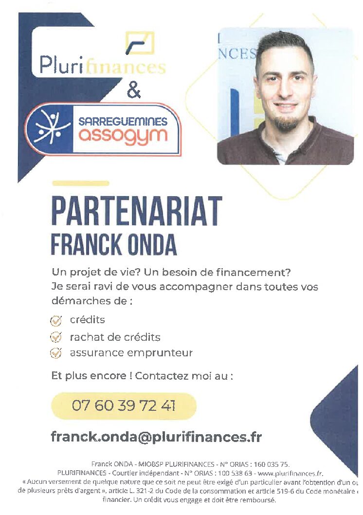 Partenariat Franck ONDA