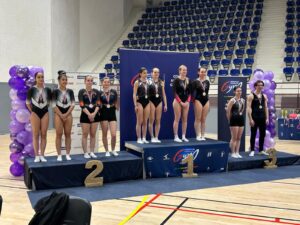 Compétition Trampolinistes