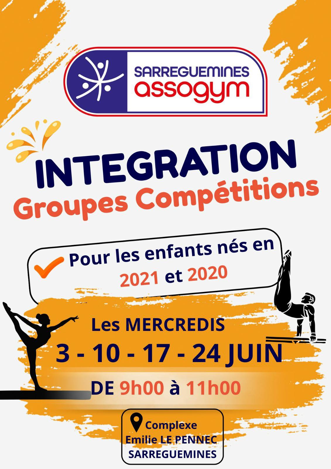 Intégration groupe compétition