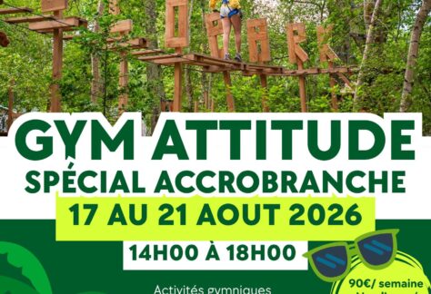 GYM ATTITUDE – VACANCES D’ÉTÉ