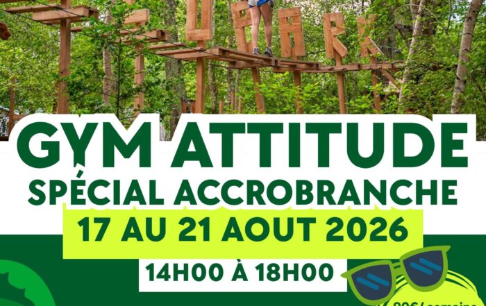 GYM ATTITUDE – VACANCES D’ÉTÉ