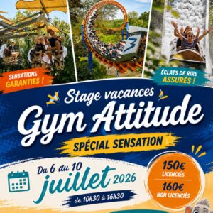 GYM ATTITUDE – VACANCES D’ÉTÉ