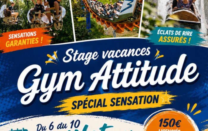 GYM ATTITUDE – VACANCES D’ÉTÉ