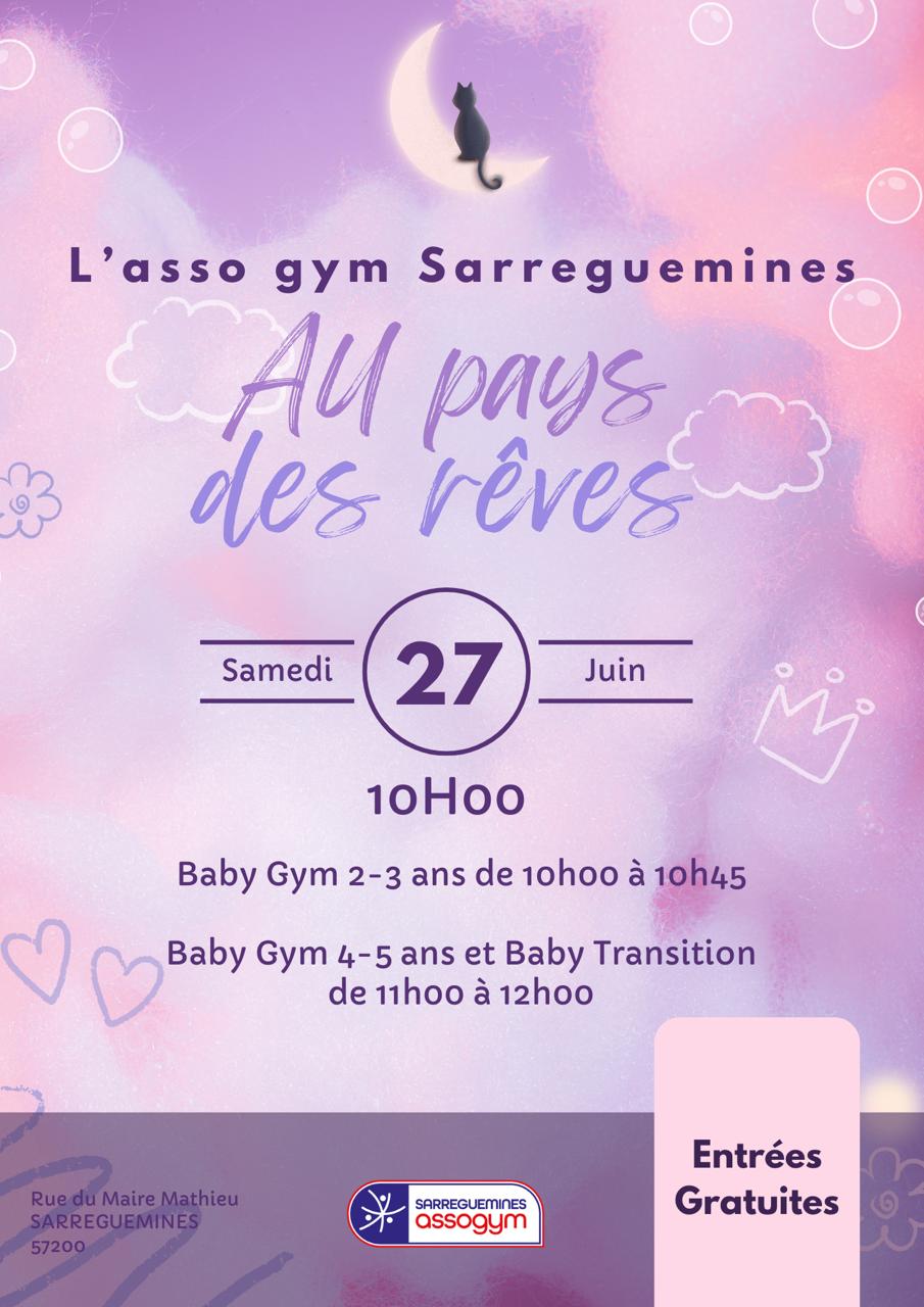 Fête du Club Baby Gym 2026