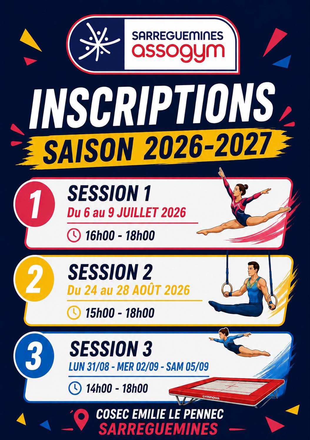 Inscriptions 2026-2027